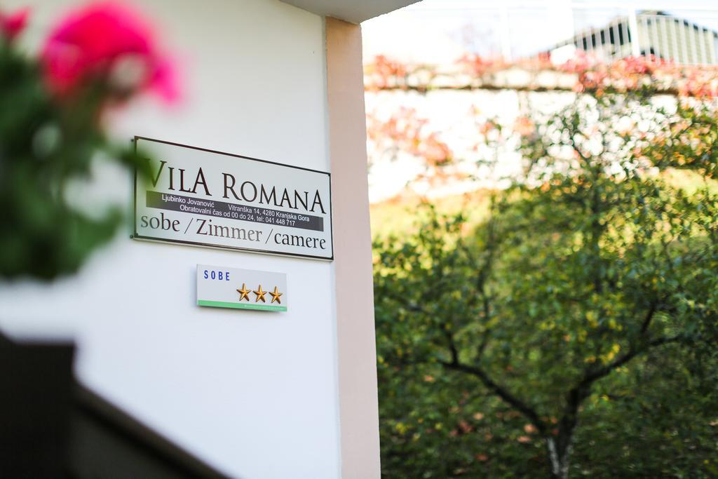 Vila Romana Kranjska Gora Exterior foto